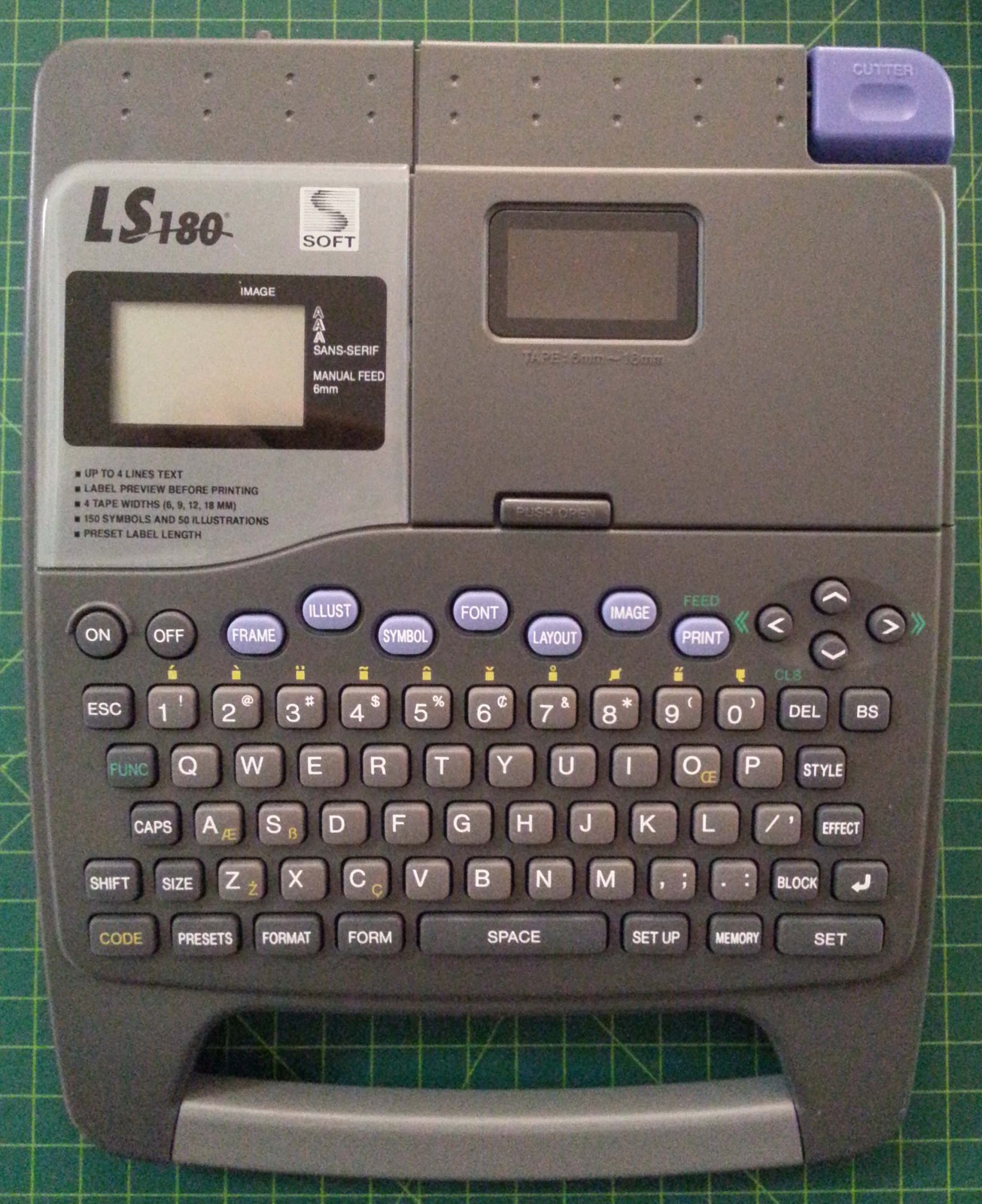 Label deals machine casio