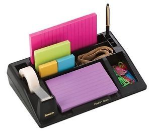 Desk Organiser C61 Sp Black 3m Post It 0412783