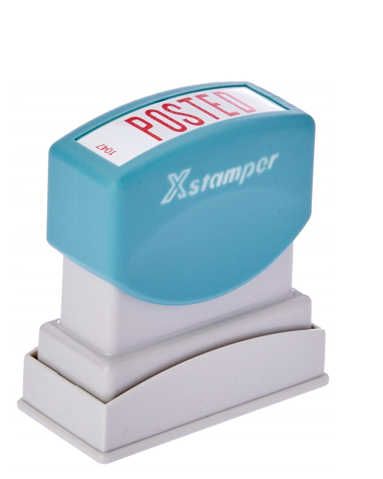 Stamp Pre Inked Posted Red 1047 5010472 Xstamper