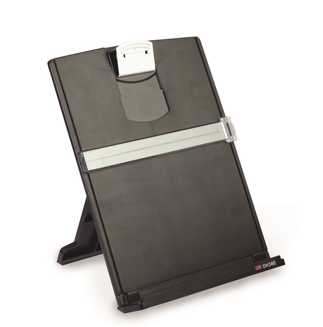 18.35 Copy Holder 3M Desktop Black DH340MB Document Holders 3M ID