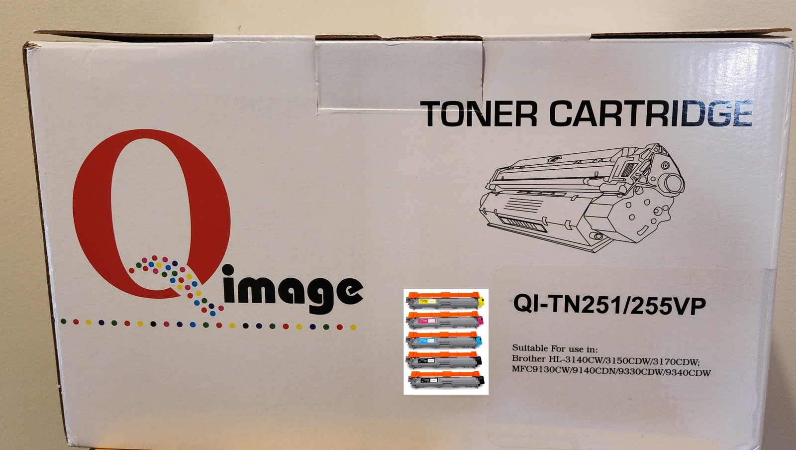 Brother MFC-9330CDW Toner Cartridges Set (OEM) Black. Cyan. Magenta. Yellow