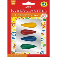 Crayon Faber Grasp Bulb Shape Pack of 4