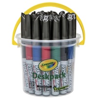 Whiteboard Markers Chisel Tip Crayola Dry Erase Assorted 24 988622
