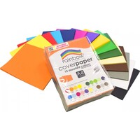Cover Paper A4 210x297mm 125gsm Asst Ream 500 Rainbow 