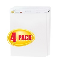 Flipchart 3M 559-VAD Easel Pad Post-it 635x775cm White 30 sheet in 4 pads per pack