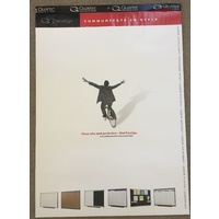 Flipchart Pad 50s Bond 70gsm pack 2 600x850 Quartet QT144445 Punched 3 holes