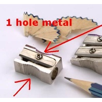 Pencil Sharpener Metal  Single Hole - box 48 MARBIG 975201