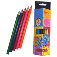 Pencil Colour Belgrave Triangular Jumbo 83050 - pack 12 