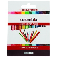 Pencil Columbia Coloursketch Half size 10 packs of 12 620012ASS