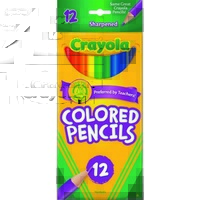 Coloured Pencils 12 Full Size Pack 684012 Crayola 