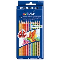 Coloured pencil Noris Club 127 Triangular pack 12 127NC12