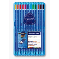 Coloured Pencil Watercolour Ergosoft 156 56SB12 pack 12 Staedtler 