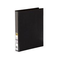 Insert Binder A4 2/26/D Black Marbig 5402002B 100% recycled board and recyclable polypropylene