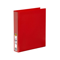 Insert Binder A4 2/38/D Clearview Marbig Red 5412003B