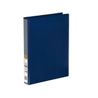 Insert Binder A4 3/26/D Clearview Marbig Blue 5403001 