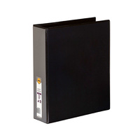 Insert Binder A4 3/50/D Clearview Marbig Black 5423002 