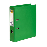 Lever Arch Binder A4 PE Green #6601004 Marbig Linen finish