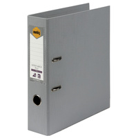 Lever Arch Binder A4 PE Grey Marbig 6601011 linen