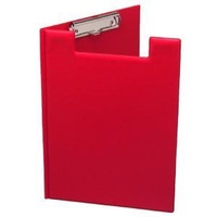 Clipfolder FC PVC Red with flap Marbig 4300503 