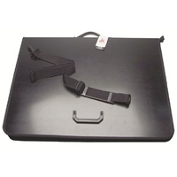 620A2 A2 Polypropylene Art Folio A2 Colby Zippered With Handles 620A2 Black - each 