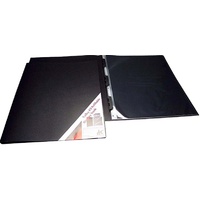 Display Book A2 257A2 10 page Refillable with black inserts Colby