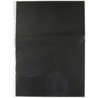 Portfolio A3 600A3P PVC pocket with black insert paper Colby pack 10 