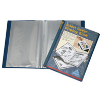 Display Book Colby A4 245A  30 Pocket Insert Cover Navy Blue