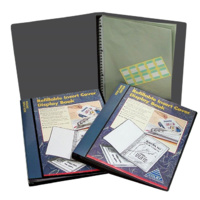Display Book Colby A4 20 Pocket Refillable 252A Black