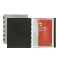 Display Book  A4 Marbig 30 Pocket Black 2008702 Pro Series 