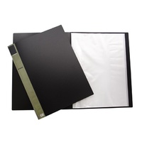 Display Book A3 Foldermate 20 Pocket Black H20A3BLK