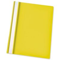 Flat File A4 Marbig 1001005 Yellow Pack 10 Clear Front 