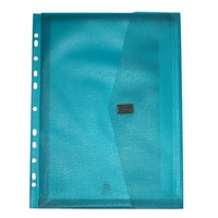 File polywally A4 With Filing Strip P326A Blue