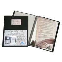 Resume File A4 Colby 8 Pockets 240A Black