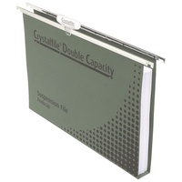 Suspension File Crystalfile FC Double Size box 50 111250cy Complete includes tabs and inserts