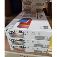 Suspension File Crystalfile FC Complete Rainbow pack 112478Y box 25