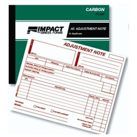 Adjustment Note Books A5 Duplicate PC220 Credit book 165x205mm Impact 