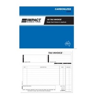Invoice Statement Books Duplicate Carbonless Impact A5 SMC CS540 - book 