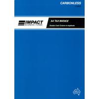 Invoice Statement Books A4 2 money column Duplicate CS600 - each 