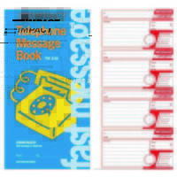 Telephone Message Books 4 To view NCR Pack 10 Impact TM343 Carbonless 