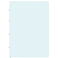 Graph Pads A3 2mm 7 Hole Punched 25 Sheets GP870 Impact 