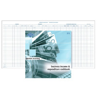 Business Income Expenditure Recorder Book Zions 290x285mm #212 