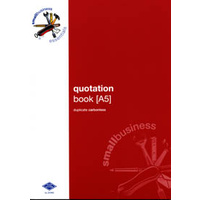 Quotation Books A5 Zions Small Business Essentials SBE2 - each 