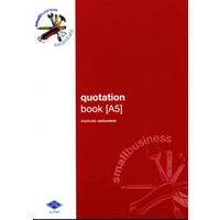 Book Quotation Book A5 Zions Small Business Essentials SBE2 - each 