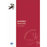 Quotation Books A4 Zions Small Business Essentials SBE11- each 