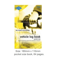 Log Books Pocket Vehicle Zions PVLB - each 