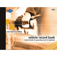 Vehicle Record Book Zions VRB - each 