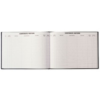 Corporate Visitors Book 192 Page 300x200mm 2810.P99 Debden 