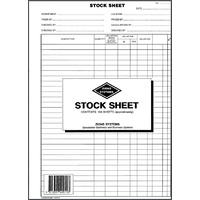 Stock Sheet Zions SS1 Pack of 100