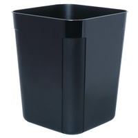 Rubbish Bin SWS 30 Litre Black Plastic 45790 Esselte 
