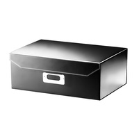 Eazi Fold A4 Document Box Black I539BLK